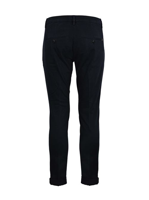 Pantalone Gaubert in cotone stretch blu DONDUP | UP235 GSE043U PTD890